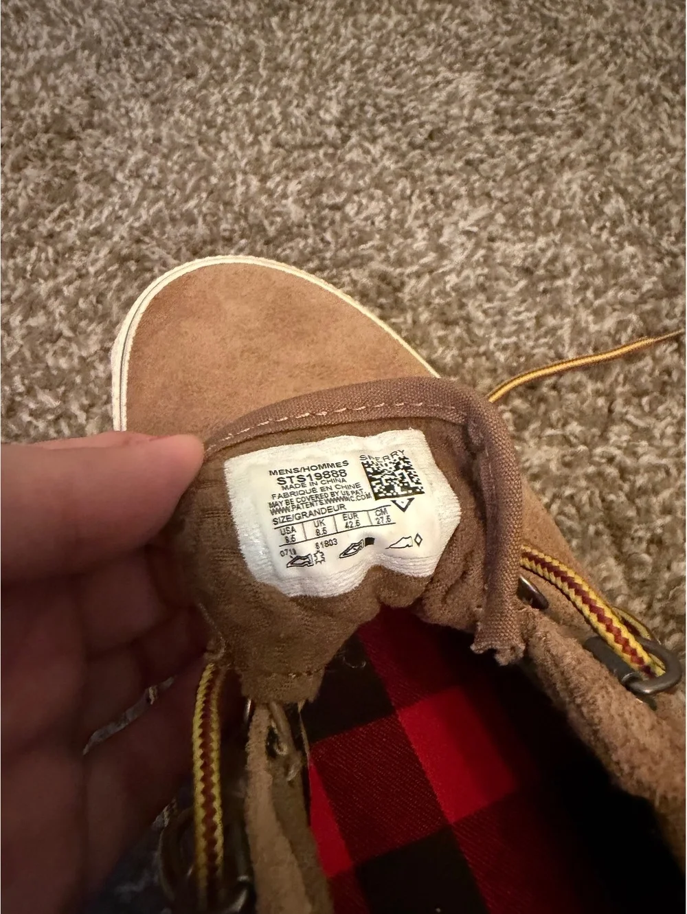 Sperry Striper ll Storm Waterproof Chukka Boots Men’s 9.5